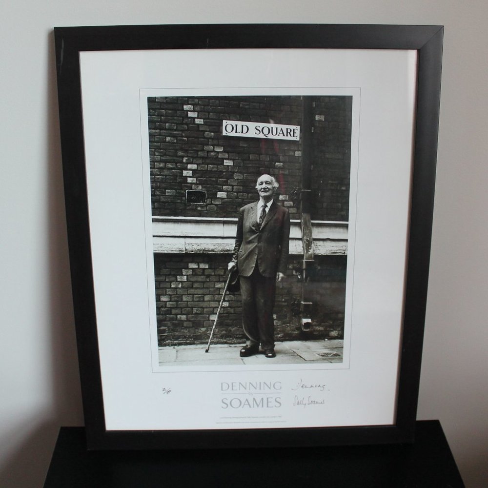 Sally Soames "Denning" (1982) Signed (by both) and Numbered Print 23/500